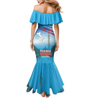 Italy Republic Day Family Matching Mermaid Dress and Hawaiian Shirt Festa della Repubblica with Frecce Tricolori