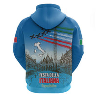 Italy Republic Day Hoodie Festa della Repubblica with Frecce Tricolori