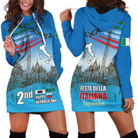 Italy Republic Day Hoodie Dress Festa della Repubblica with Frecce Tricolori