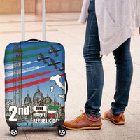 Italy Republic Day Luggage Cover Festa della Repubblica with Frecce Tricolori