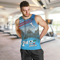 Italy Republic Day Men Tank Top Festa della Repubblica with Frecce Tricolori