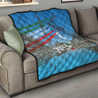 Italy Republic Day Quilt Festa della Repubblica with Frecce Tricolori