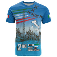 Italy Republic Day T Shirt Festa della Repubblica with Frecce Tricolori