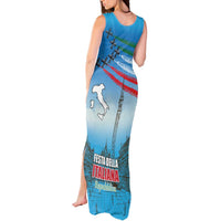 Italy Republic Day Tank Maxi Dress Festa della Repubblica with Frecce Tricolori