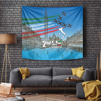 Italy Republic Day Tapestry Festa della Repubblica with Frecce Tricolori