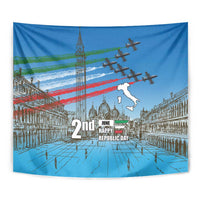 Italy Republic Day Tapestry Festa della Repubblica with Frecce Tricolori