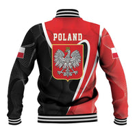 Poland White Crowned Eagle Baseball Jacket Rzeczpospolita Polska