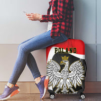 Poland White Crowned Eagle Luggage Cover Rzeczpospolita Polska