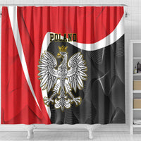Poland White Crowned Eagle Shower Curtain Rzeczpospolita Polska LT17 - Wonder Print Shop