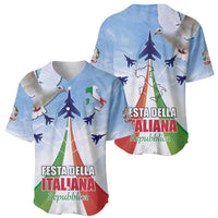Italy Festa della Repubblica Baseball Jersey Frecce Tricolori with Dove
