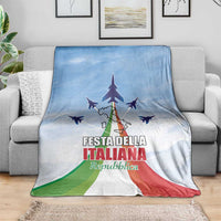 Italy Festa della Repubblica Blanket Frecce Tricolori with Dove