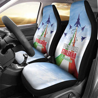Italy Festa della Repubblica Car Seat Cover Frecce Tricolori with Dove