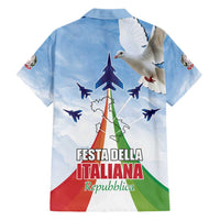 Italy Festa della Repubblica Hawaiian Shirt Frecce Tricolori with Dove
