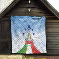 Italy Festa della Repubblica Quilt Frecce Tricolori with Dove