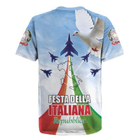 Italy Festa della Repubblica Rugby Jersey Frecce Tricolori with Dove