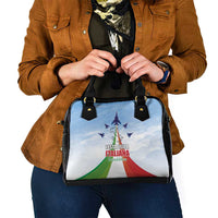 Italy Festa della Repubblica Shoulder Handbag Frecce Tricolori with Dove