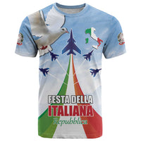 Italy Festa della Repubblica T Shirt Frecce Tricolori with Dove