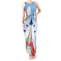 Italy Festa della Repubblica Tank Maxi Dress Frecce Tricolori with Dove