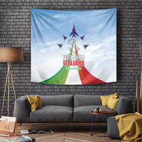 Italy Festa della Repubblica Tapestry Frecce Tricolori with Dove
