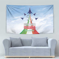 Italy Festa della Repubblica Tapestry Frecce Tricolori with Dove