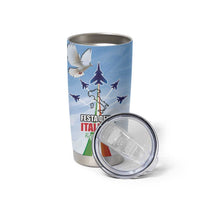 Italy Festa della Repubblica Tumbler Cup Frecce Tricolori with Dove