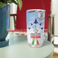 Italy Festa della Repubblica Tumbler Cup Frecce Tricolori with Dove