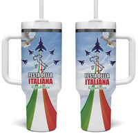 Italy Festa della Repubblica Tumbler With Handle Frecce Tricolori with Dove