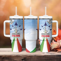 Italy Festa della Repubblica Tumbler With Handle Frecce Tricolori with Dove