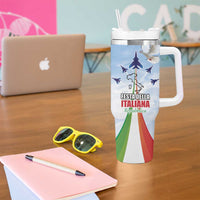 Italy Festa della Repubblica Tumbler With Handle Frecce Tricolori with Dove