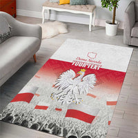 Polish Flag Day Personalized Area Rug Duma Narodu 2nd May