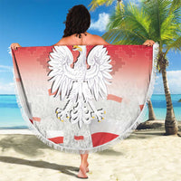 Polish Flag Day Personalized Beach Blanket Duma Narodu 2nd May