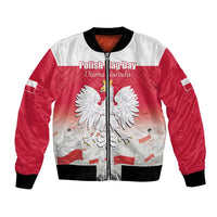 Polish Flag Day Personalized Bomber Jacket Duma Narodu 2nd May