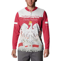 Polish Flag Day Personalized Button Sweatshirt Duma Narodu 2nd May