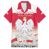Polish Flag Day Personalized Family Matching Long Sleeve Bodycon Dress and Hawaiian Shirt Duma Narodu 2nd May