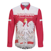 Polish Flag Day Personalized Family Matching Long Sleeve Bodycon Dress and Hawaiian Shirt Duma Narodu 2nd May