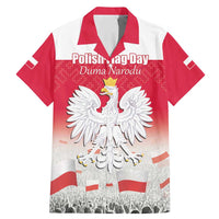 Polish Flag Day Personalized Family Matching Mermaid Dress and Hawaiian Shirt Duma Narodu 2nd May