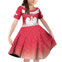 Polish Flag Day Personalized Family Matching Off Shoulder Short Dress and Hawaiian Shirt Duma Narodu 2nd May