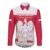 Polish Flag Day Personalized Long Sleeve Button Shirt Duma Narodu 2nd May