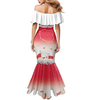Polish Flag Day Personalized Mermaid Dress Duma Narodu 2nd May