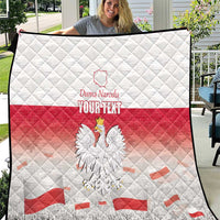 Polish Flag Day Personalized Quilt Duma Narodu 2nd May