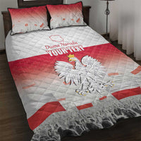 Polish Flag Day Personalized Quilt Bed Set Duma Narodu 2nd May