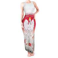 Polish Flag Day Personalized Tank Maxi Dress Duma Narodu 2nd May