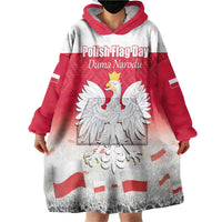 Polish Flag Day Personalized Wearable Blanket Hoodie Duma Narodu 2nd May