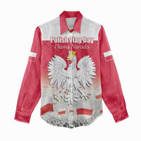 Polish Flag Day Personalized Women Casual Shirt Duma Narodu 2nd May