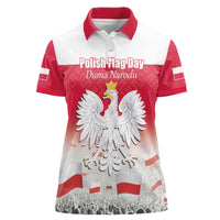 Polish Flag Day Personalized Women Polo Shirt Duma Narodu 2nd May