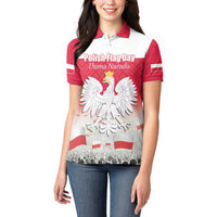 Polish Flag Day Personalized Women Polo Shirt Duma Narodu 2nd May