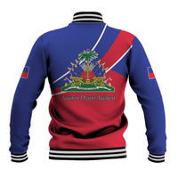 Haitian Flag Day 18 May Baseball Jacket Jounen Drapo Ayisyen