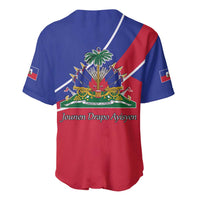 Haitian Flag Day 18 May Baseball Jersey Jounen Drapo Ayisyen