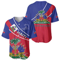 Haitian Flag Day 18 May Baseball Jersey Jounen Drapo Ayisyen