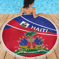 Haitian Flag Day 18 May Beach Blanket Jounen Drapo Ayisyen